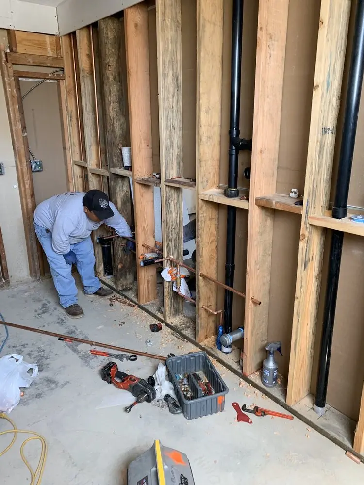 Commercial rough-in plumbing for Water Heater Replacement in Talladega